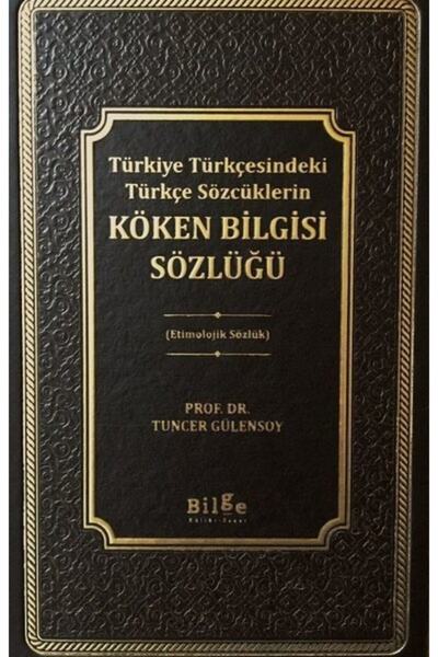 Bilge Kültür Sanat Köken Bilgisi Sözlüğü