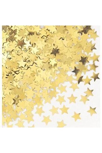 kidspartim Şeffaf Balon Içi Konfeti Gold Yıldız
