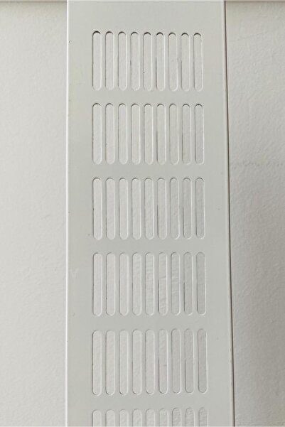 Genel Markalar 8x40cm Aluminyum Havalandırma Menfezi 80*400mm,beyaz