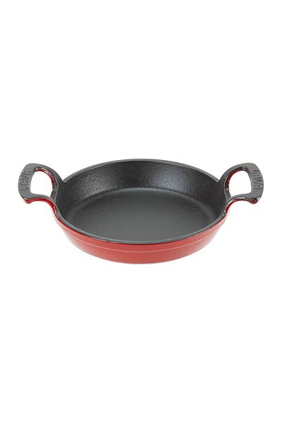 Lava Cast Iron Saucepan with Round Handle - 16 Cm - Red