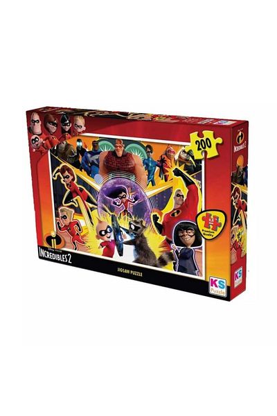 Ks Games Puzzle 200 Pieces Incredibles 113