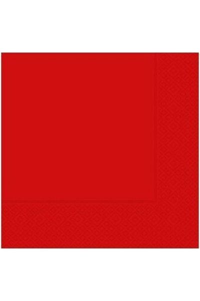Alışveriş Çok Kolay Party Napkin Red 20pcs
