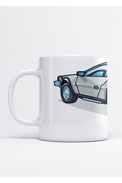 Pan Dükkan كوب بطبعة "العودة إلى المستقبل" من سيارة Deloreans