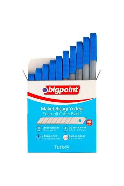 Bigpoint Large Utility Knife Refill Box of 10