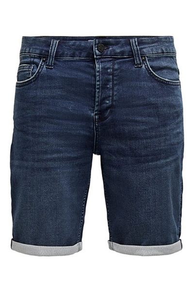 Only & Sons Reg D Blue Jog Shorts für Herren - Relaxed Fit
