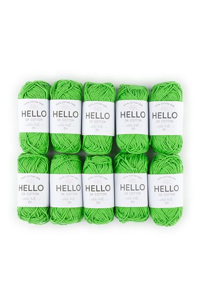 Hello Βαμβακερό νήμα πλεξίματος - Dk Cotton Yarn 25 Gr 133