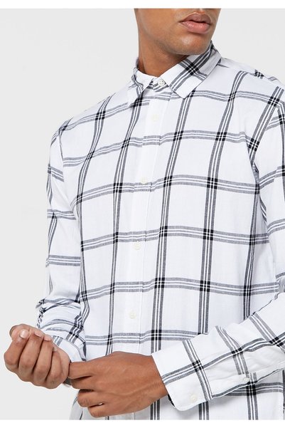 Jack & Jones Jjcarl Check Shırt L/s
