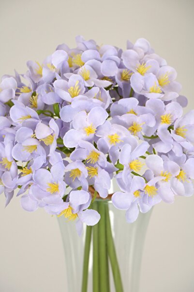 Yapay Çiçek Deposu Висококачествен букет от изкуствени цветя, 26 см, светлолилав