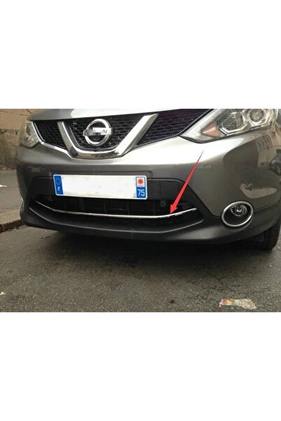 aktif Qashqai Ön Tampon Çitası Krom 1 Parça Uyumlu 2014 2015 2016 2017
