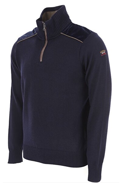 PAUL&SHARK Men's Ziped Pullover C.wWool