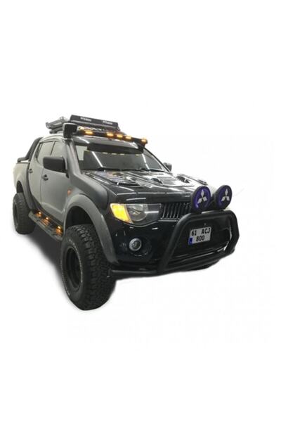 Tegin Mitsubishi L200 Ön Koruma Siyah