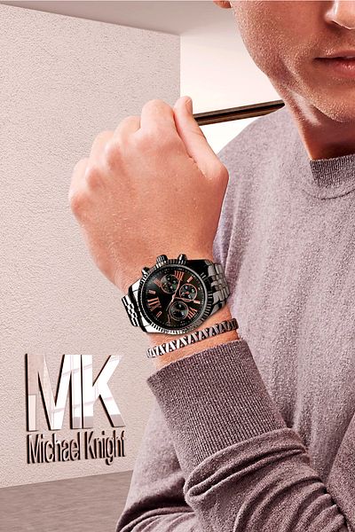 Michael Knight Wristband Wristwatch in Special Box