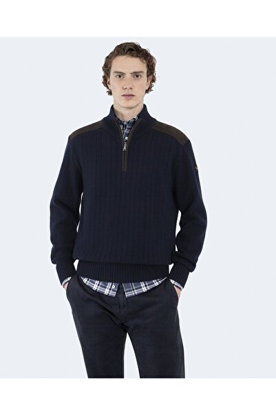PAUL&SHARK Men's Zıpped Pullover C.w. Wool
