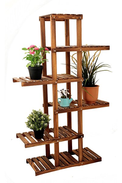 Wooden City , Bitki Rafı, Ev Düzenleyici, Teşhir Rafı, Eve Taşınma Hediyesi, ...