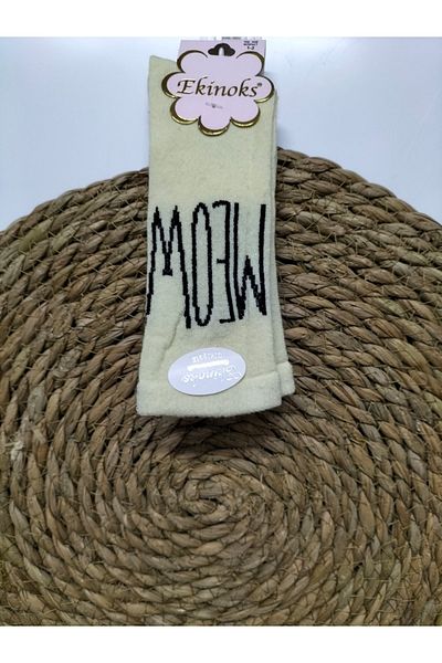 Ekinoks Seamless Washed Perfumed Children's Knee Socks