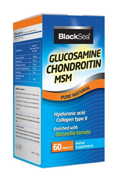 BlackSea Glukozamin Kondroitin Msm Hyaluronik Asit Kollajen Tip Iı