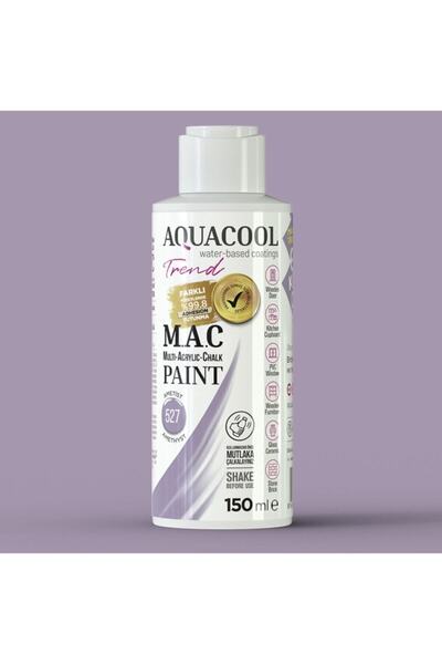 AQUA COOL Aquacool Trend M.a.c Hobi Boyası Su Bazlı Akrilik 527 - Ametist 150 Ml