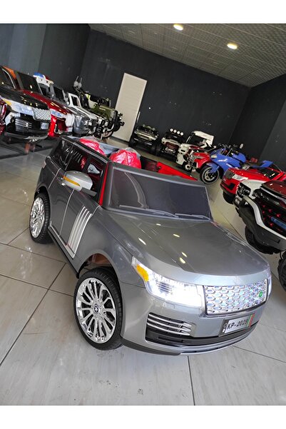 Range Rover 4x4 Çift Kişilik Cep Tel Kumandalı Akülü Araba Siyah