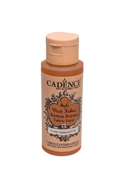 Cadence Sytle Matt Kumaş Boyası 59ml F-648 Terracotta