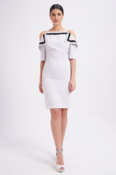 Balizza Blz-omuz Dekolteli Askılı Elbise