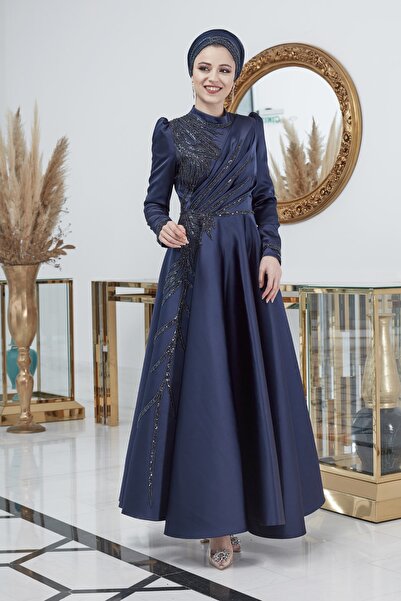 Dress Life Asil Saten Tesettür Abiye