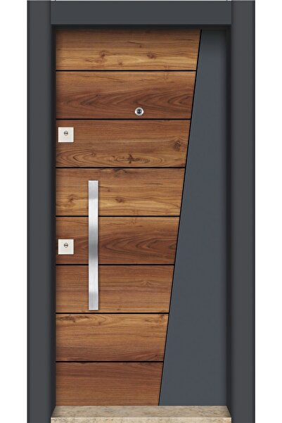 MONO ÇELİK KAPI SİSTEMLERİ Daire Giriş Kapısı, Çelik Kapı, Mn-1105 Sağ