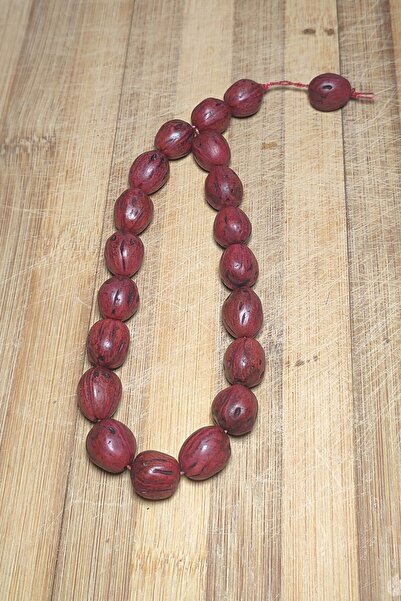 TAŞÇIZADE Burgundy Natural Andız Tree Rosary