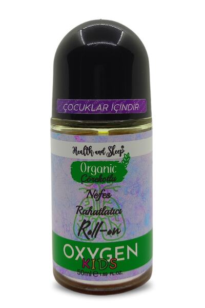 Health and sleep Oxygen Kids Doğal Yağ Roll-on 50ml Çocuklar Için