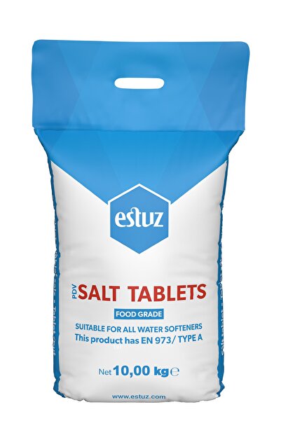 Estuz Rafine Tablet Tuz 10 Kg.