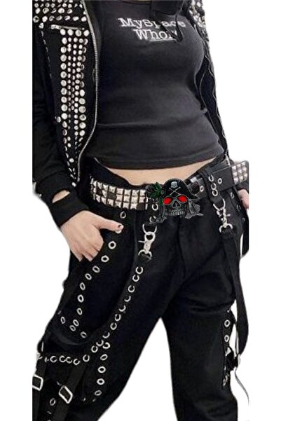 targay Cureaua cu cataramă stil cowboy, în stil gotic, punk, metalic, cu pira...