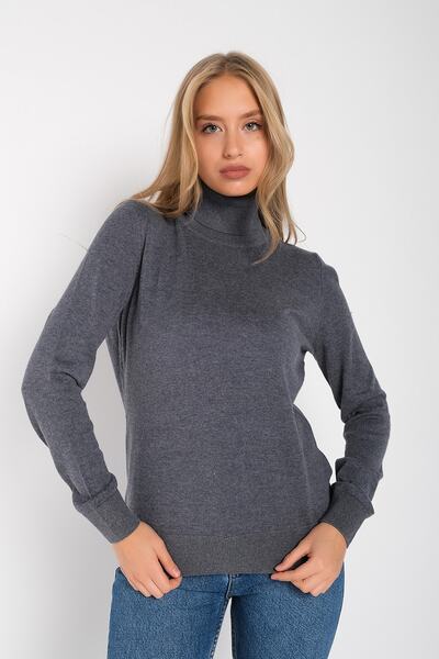 Trist Star Pulover Trist-6103 pentru femei Ink 100% bumbac organic.