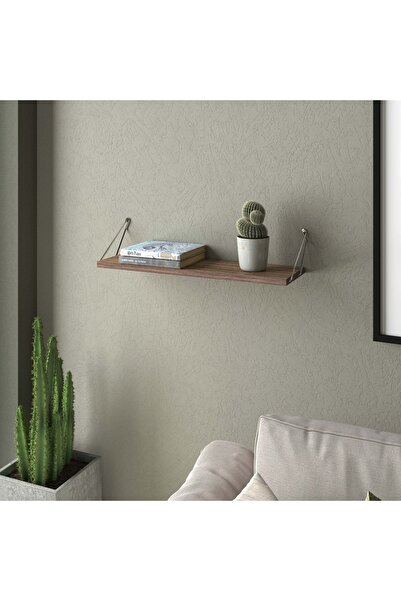 Rafevi Altai Tekli Raf (Ceviz-Krom)