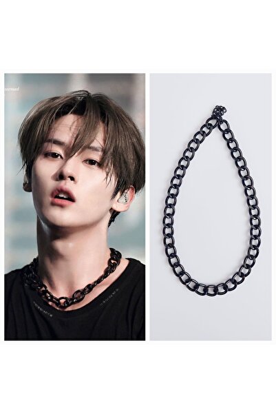 REN AKSESUAR Kpop Straykids Lee Know Chain Necklace