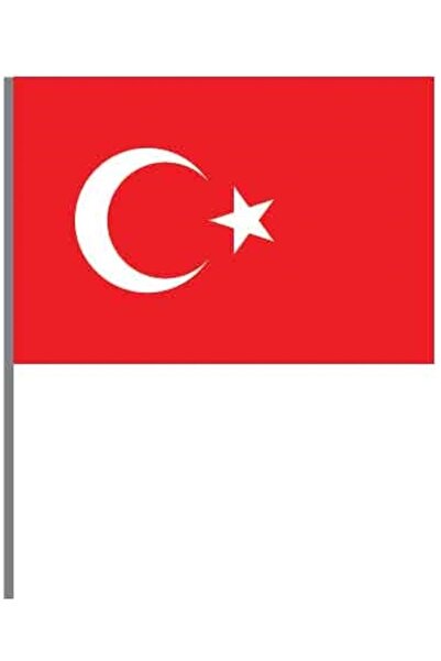 Buket Buket Sopalı Bayrak Bez 20x30 Cm