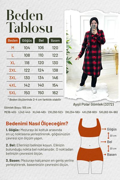 Aşkı Endam Μεγάλο μέγεθος Ayşil Oversize Πουκάμισο Χοντρό Fleece - Khaki Dama