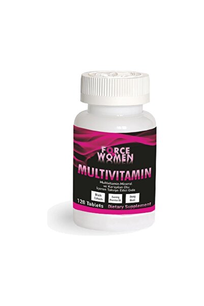 Force Nutrition Kadın Multivitamin Ve Karayılan Otu 120 Tablet