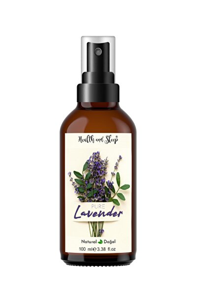 Health and sleep Doğal Saf Tıbbi Lavanta Suyu Sprey 100ml