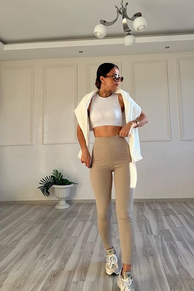 Look Κολάν με κορδόνια Χειμερινά κολάν με φλις εσωτερικά