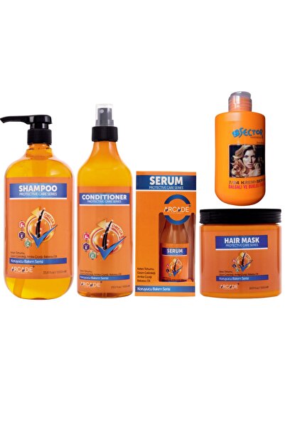 Arcade شامبو عناية واقية 1000 مل - مجموعة خاصة للعناية بالشعر مكونة من 5 قطع