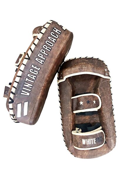 whiteface Tek Kol Wıntage Deri Darbe Yastığı