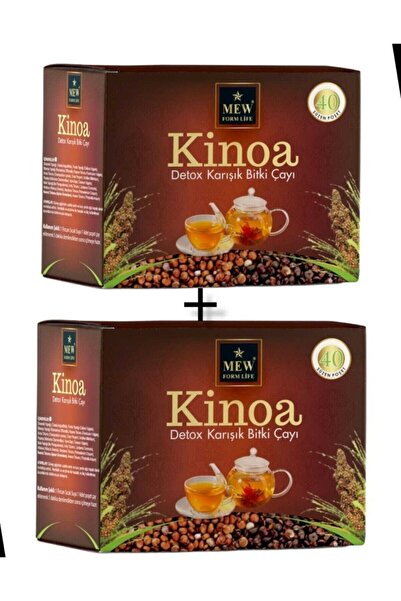 MEW KİNOA ÇAY mew Form Lıfe Dedox 40 Llı (2 Paket)
