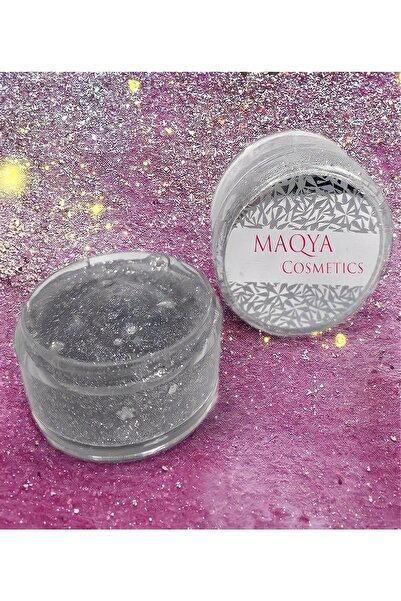MAQYA Cosmetics Simli Glitter Jel Yüz Ve Vücut Makyajı Parıltılı Jel