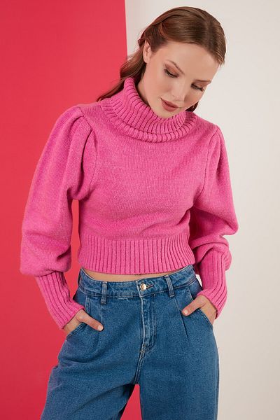 Lela Pulover cu guler înalt Pulover cu mâneci 63622534