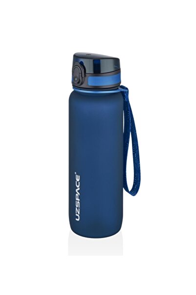 Uzspace زجاجة مياه تريتان ذات ملمس ناعم من المجموعة الجديدة سعة 800 مل