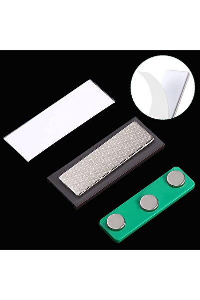 Hdg 5 Adet Mıknatıslı Yakalık Isimlik, Neodyum Mıknatıslı Rozet Yakalık Tutuc...