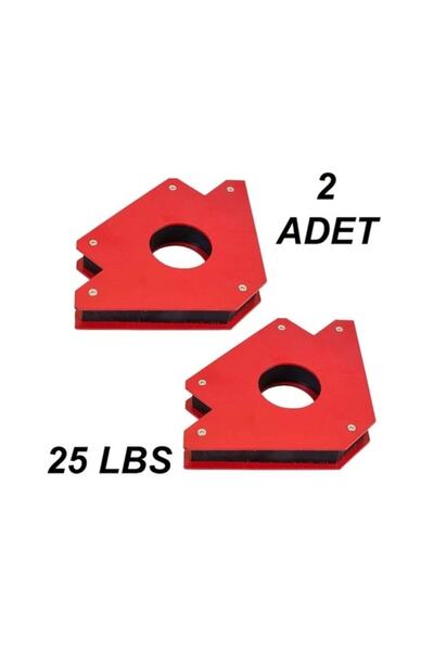 Hdg 2 Adet Mıknatıslı Manyetik Gönye Kaynak Tutucu 25 Lbs