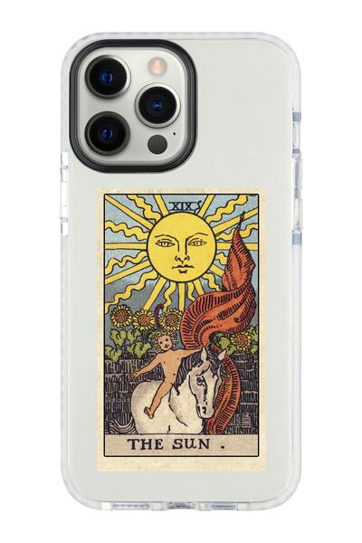 shoptocase Iphone 14 Pro Max Uyumlu Lens Korumalı Anti Shock The Sun Tarot Ta...