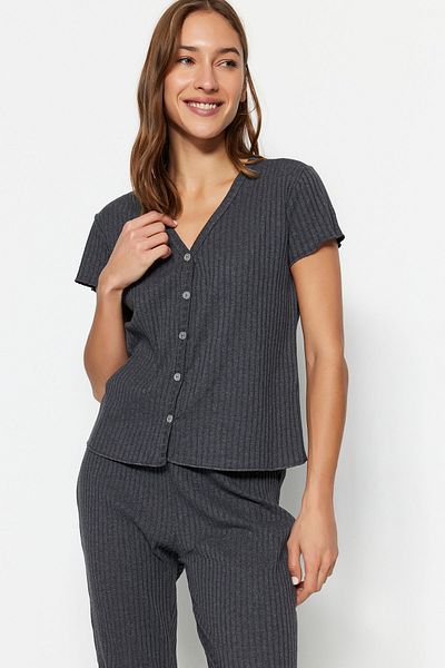Trendyol Collection Zweiteiler - Grau - Regular Fit