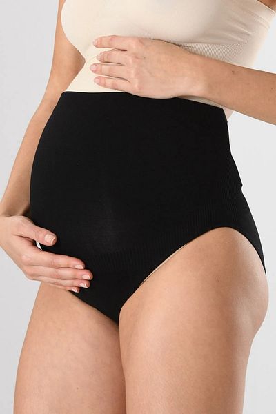 by İGP Slip de maternitate, negru, fără sudură, pentru femei