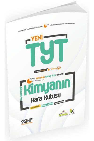 İnformal Yayınları Informal Yks Tyt 9. Sınıf Kimyanın Kara Kutusu Çıkmış Soru...